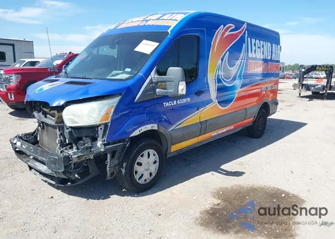 2016 Ford Transit-250 from USA, damaged, VIN 1FTYR2CM7GKA40688